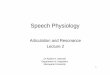 sph302 articulation 02.ppt - Macquarie Universityclas.mq.edu.au/.../articulation/sph308_articulation_02_x1.pdf · Articulation and Resonance (6 ... articulation affectChanges to consonant