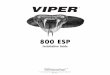 800 ESP - directeddealers.com · 800 ESP Installation Guide © 2001 Directed Electronics, Inc. Vista, CA N381 5-01 Rev. M 1.0 ® ®