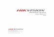 Network Camera - Hikvision · assume any responsibility for problems caused by unauthorized repair or maintenance.) User Manual of Network Camera ... User Manual of Network Camera