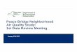 Peace Bridge Neighborhood Air Quality Study: 1st Data ... · 1 Peace Bridge Neighborhood Air Quality Study: 1st Data Review Meeting January 27th 2015