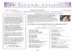 volume 1, Number 1 Newsletter r. - Sister Study · Thank you for completing all of the first-year ... the Sister Study made an impressive national debut at a press conference in 
