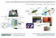 Low-cost Wireless Sensors for Building Monitoring …€¦ · erInverter mp -Low-cost Wireless Sensors for Building Monitoring Applications 2014 Building Technologies Office Peer