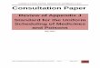 Consultation Paper: Review of Appendix J 2017 J and proposals to facilitate consistency in implementing controls for chemicals ... 4 Annex III of the Rotterdam ... CONSULTATION PAPER:
