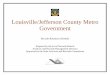 Louisville/Jefferson County Metro Government County Metro Government Records Retention Schedule Prepared by the Local Records Branch Archives and Records Management Division ... GLOSSARY