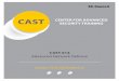 Download CAST 614 Brochure - EC-Council · • Identifying security weaknesses in computer systems or networks • Exposing weaknesses for system’s owners to fix breaches before