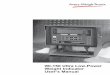 WI-150 Ultra Low-Power Weight Indicator User’s Manual · WI-150 Ultra Low-Power Weight Indicator User's Manual 7 Introduction Operations Mode The WI-150 is a full-function, ultra