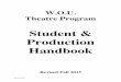Student Handbook 2015Rev - WOU Homepage - … Fuddy Meers, Into the Woods, Macbeth, Noises Off and You Can’t Take it With You. ... Before me a Remarkable Document Given to me by
