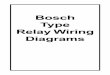 Bosch Type Relay Wiring Diagrams · Bosch Type Relay Wiring Diagrams. 2. 3