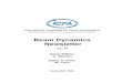 Beam Dynamics Newsletter -  · Beam Dynamics Newsletter No. 35 Issue Editor: C. Biscari Editor in Chief: W. Chou December 2004 . ... 2.9.3 Measurement of Radiation Power.....105 2.9.4