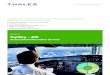 AEROSPACE TopSky - AIS - Thales Group · AEROSPACE TopSky - AIS Aeronautical Information Services ADVANCED NOTAM, METEO, FLIGHT PLAN AND INTEGRATED ... Aeronautical Message Handling