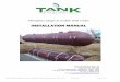 INSTALLATION MANUAL - Tank Solutions · Underground Storage Tank. ... Tank Solutions Fibreglass Single & Double Wall Tank Installation Manual Form F 935 Revision B Page 4 of 14