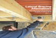 Lateral Bracing Alternatives - SIIA Home · Lateral Bracing Alternatives ... its primary structure be “designed for ... steel was manufactured as a 16-foot-long angle bar with two