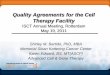 Quality Agreements for the Cell Therapy Facilityc.ymcdn.com/sites/ · Quality Agreements for the Cell Therapy Facility ... A Business Agreement defines general terms and ... Quality