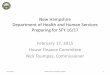 New Hampshire Department of Health and Human Services ... · House Finance Committee Nick Toumpas, Commissioner ... Total 045 DFA and Client Services ($3,248) ... ($4,212) ($4,023)