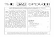 THE BAS SPEAKER - BostonAudioSociety.org … BAS SPEAKER BOSTON AUDIO SOCIETY Vol. 9, No. 9 June 1981 THE BOSTON AUDIO SOCIETY DOES NOT ENDORSE OR CRITICIZE PRODUCTS, DEALERS, OR SERVICES