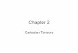 Chapter 2 · Cartesian Tensors Chapter 2 Symmetric and. In tisvmmetric Eigenva/ues and Eigenvectors of a S"nmetric Example 2.2.. Gauss' Example 2.3 . Theorem