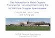 Gas Adsorption in Metal Organic Frameworks : an experiment ... · Gas Adsorption in Metal Organic Frameworks : an experiment using the ... Overview Issues Application Outlook Conclusion