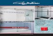 centec shower doors - Century Bathworks feature  Centec Series Top quality frameless slider and semi-frameless hinged enclosures with unlimited options make it the perfect fit