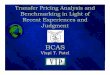 Transfer Pricing Analysis and Benchmarking in Light of ... Vispi... · Transfer Pricing Analysis and Benchmarking in Light of ... Case Study ABC International Inc. China ... Transfer