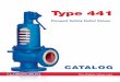 Type 441 - Safety Valves from LESER India for industrial … ·  · 2015-01-29Type 441 Flanged Safety Relief Valves CATALOG The-Safety-Valve.com. General Information ... ASME section