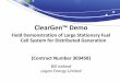 ClearGen™ Demo - Europa ClearGen Demo Project... · •ClearGen™Demo: Field Demonstration of Large Stationary Fuel Cell System for Distributed Generation •Project Duration: