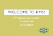 WELCOME TO KMS!campus.kellerisd.net/school/kms-041/Documents/6th to 7th...•Registration •Crisis Management •Outside Referrals •Four Year Plans •College Readiness •Individual