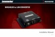 NMEA0183 to LAN CONVERTER - Yacht Routeryachtrouter.com/brochures/nmea0183-to-lan-converter-installation... · This means that all components used to build NMEA0183 to LAN converter