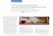 Prioritizing Boiler and Piping Inspections - structint.com · Prioritizing Boiler and Piping Inspections: Risk-based approach enhances system reliability ... destroy tubing exterior
