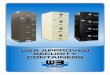 GSA APPROVED SECURITY CONTAINERS - Will-Burt · The Will-Burt Company has been a manufacturer of GSA-approved ... is certified ISO 9001 ... An experienced and highly skilled work