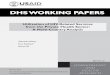DHS WORKING PAPERS - United States Agency for ...pdf.usaid.gov/pdf_docs/PNADR537.pdfThe DHS Working Papers series is an unreviewed and unedited prepublication series of papers reporting
