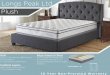 M907 Longs Peak Ltd - storage.googleapis.com · Longs Peak Ltd Plush Quilt Luxury Fiber Barrier (85% Rayon/ 15% Polyester) 2” High Density Quilt Foam 10 Year Non-Prorated Warranty