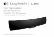 Air Speaker - Logitech · Logitech UE Air Speaker 2 for iPad, iPhone, iPod touch and iTunes Air Speaker Getting started with Première utilisation Logitech UE™ Air Speaker