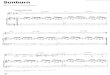sheets-piano.rusheets-piano.ru/wp-content/uploads/2012/02/Muse-Sunburn.pdf · Sunburn Words & Music by Matthew Bellamy Moderately fast Am add9 Am add9 Am add9 Am add9 Am add9 cret