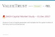 DACH Capital Market Study 31 Dec 2017 - value-trust.com · Executive Summary (1/2) 8 Companies within the Pharma & Healthcare sector showed the highest unlevered sector specific betas