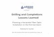 Drilling and Completions Lessons Learned - Virbmedia.virbcdn.com/files/04/99a632bd1389a932-DCLessonsLearned-Fiber...The author will present a planning and deployment strategy focused
