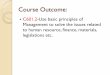 Course Outcome - Polytechnic College, Best … 2.pdfCourse Outcome: y C601.2 -Use basic ... Principles of Management y Henry Fayol- Renowned Management ... y It helps to manage the