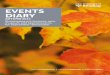 EVENTS DIARY - University of Reading · 2 | Autumn events diary ... Henley Business School, Whiteknights campus ... violin Lyric Piano Trio 11 November (Great Hall, 
