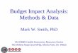 Budget Impact Analysis - Health services research Impact Analysis: Horizon BIA uses a short horizon ... (DSS) National Data Extracts ... What is the business case for improving care