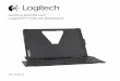 Getting started with Logitech® Fold-Up Keyboard® Fold-Up Keyboard 6 English Function keys The Fold-Up Keyboard is designed with special function keys (F-key) for more control of