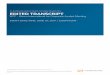 THOMSON REUTERS STREETEVENTS EDITED TRANSCRIPT - Amazon S3€¦ · THOMSON REUTERS STREETEVENTS EDITED TRANSCRIPT WCC ... she's our General Counsel; ... to some of the questions you