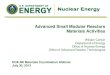Advanced Small Modular Reactors Materials Activities - … ·  · 2013-09-18Advanced Small Modular Reactors Materials Activities William Corwin ... Cleavage and ductile fracture