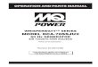 WHISPERWATT SERIES MODEL DCA-70SSJU2 · WHISPERWATTTM SERIES MODEL DCA-70SSJU2 60 Hz GENERATOR ... MQ Power Inc, Ultra-Silent series ... Power Factor 01.8 Aux. AC Power Single Phase,