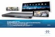 EXPRESS VIDEO RECORDERS SOLUTION GUIDE - Vicon · hardware is designed to display all high deﬁ nition ... The ExpressTM Series of DVRs and NVRs are cost-effective recorders 
