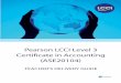 Pearson LCCI Level 3 Certifi cate in Accounting (ASE20104)€¦ ·  · 2018-03-29Mapped to International Accounting Standards (IAS) – This will ensur e learners under-stand the