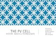 PV Cell – Basics & Technologies - globaldres - Homeglobaldres.wikispaces.com/file/view/Unit-… · PPT file · Web view · 2017-08-31The PV CellHistory, Basics & Technologies
