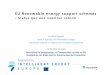 EU Renewable energy support schemes - European …ec.europa.eu/competition/state_aid/modernisation/ragwit… ·  · 2013-04-19EU Renewable energy support schemes-Status quo and need