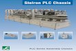 Stelron PLC Chassis files/PLC-Cat.pdfThe STELRON Precision Link Chassis (P-Link) provides increased performance and exceptional accuracy in an indexing chain type assembly chassis