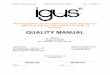 Working together, we are continuously improving upon our ... · Organizational Chart P3 ... documented quality management system designed and implemented to fulfill ISO 9001-2008