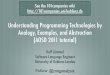 Understanding Programming Technologies by Analogy ...laemmel/aosd11/slides.pdf · Understanding Programming Technologies by Analogy, Examples, and Abstraction (AOSD 2011 tutorial)