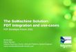 The SoMachine Solution: FDT Integration and use … Property of Schneider Electric 3 Agenda Schneider Electric's SoMachine is an open Original Equipment Manufacturers (OEM) software